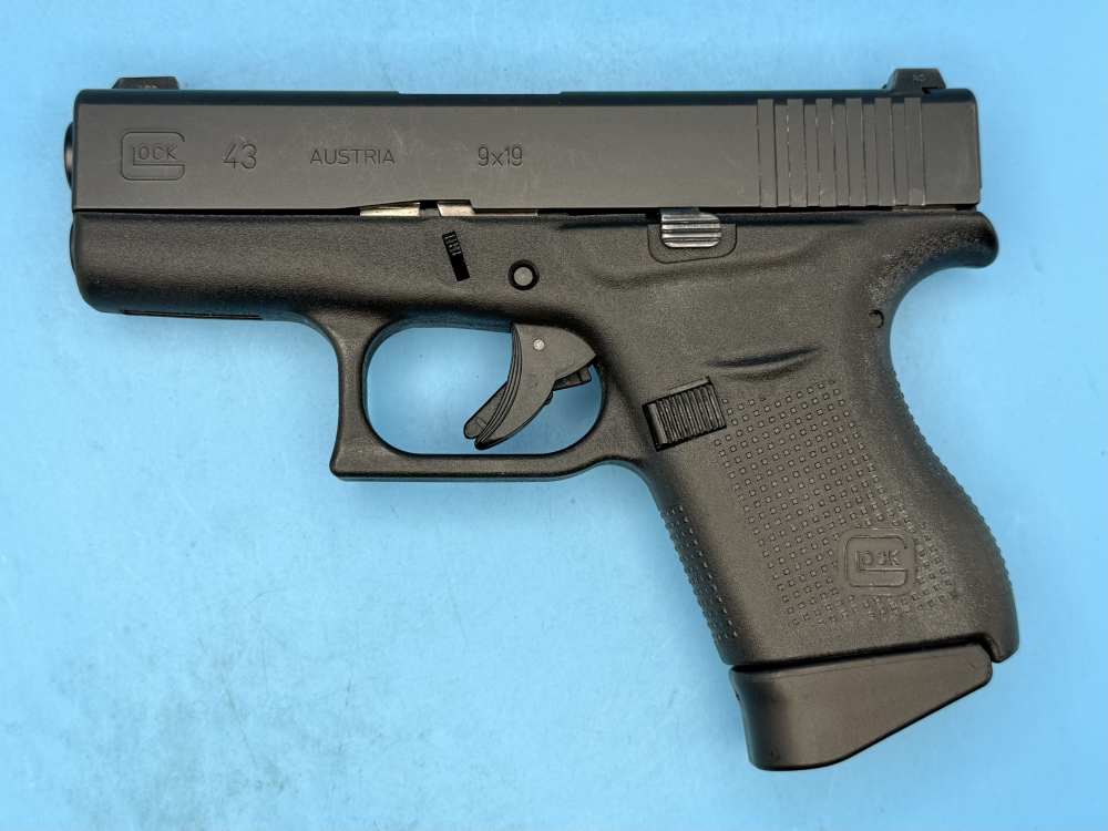 Glock 43 9mm Slimline Subcompact G43 Police Trade In GNS-img-3