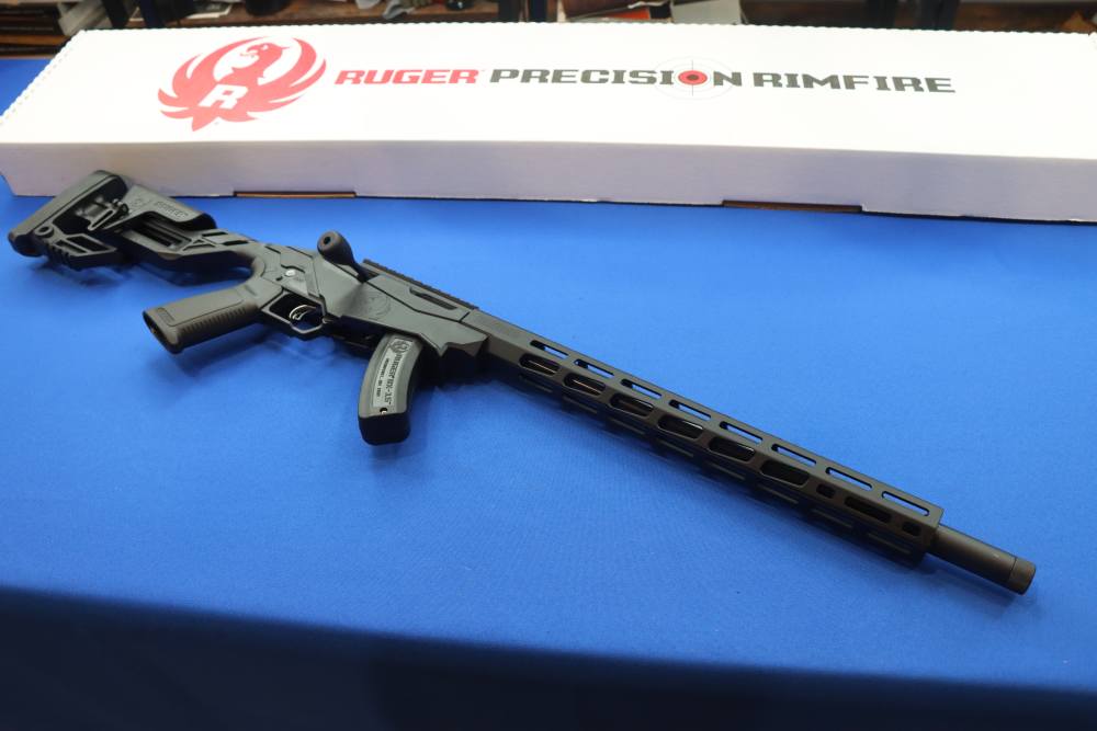 Ruger Model Precision Rifle 22LR Rimfire Target 22 LR 18" Threaded 08400 BA-img-32