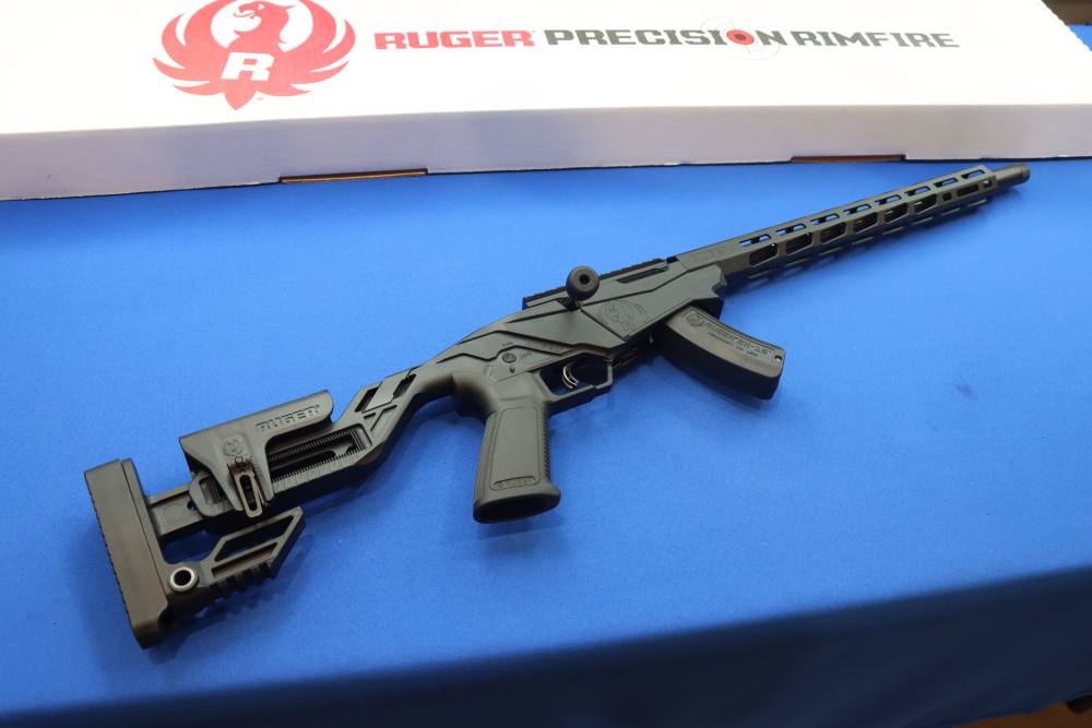 Ruger Model Precision Rifle 22LR Rimfire Target 22 LR 18" Threaded 08400 BA-img-0