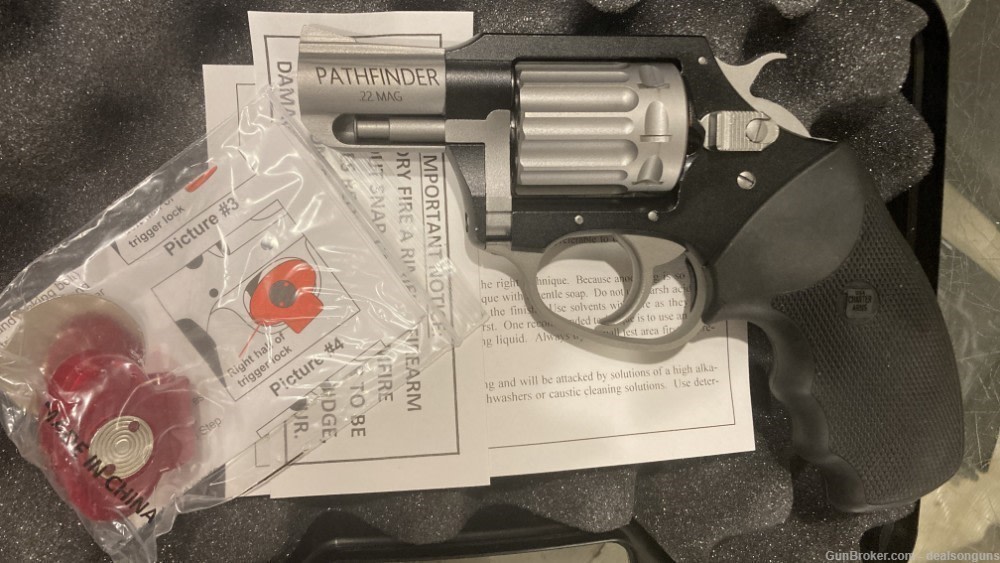 Charter Arms 22 WMR 22mag Pathfinder Lite #52370  8 shot New(no card fees)-img-0