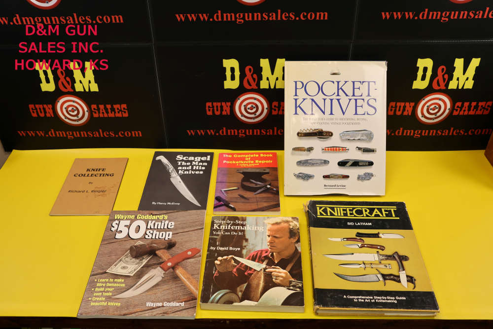 Knife Making and collecting books 7 Total -img-0