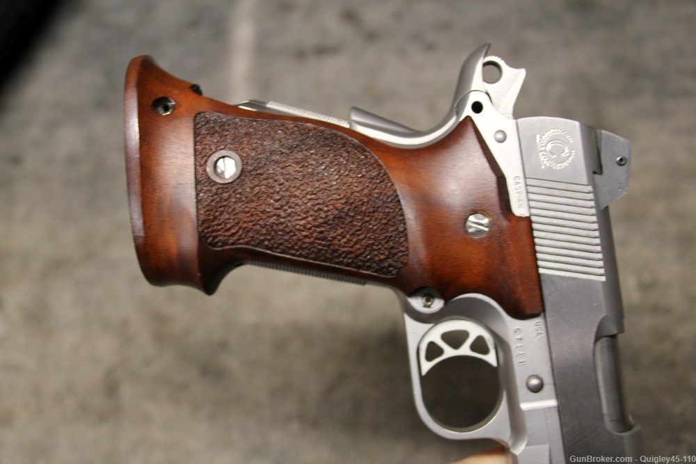 Caspian Clark Mojo 1911 45 ACP Comp Race Gun Stainless Custom -img-14