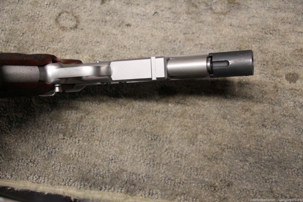 Caspian Clark Mojo 1911 45 ACP Comp Race Gun Stainless Custom -img-8