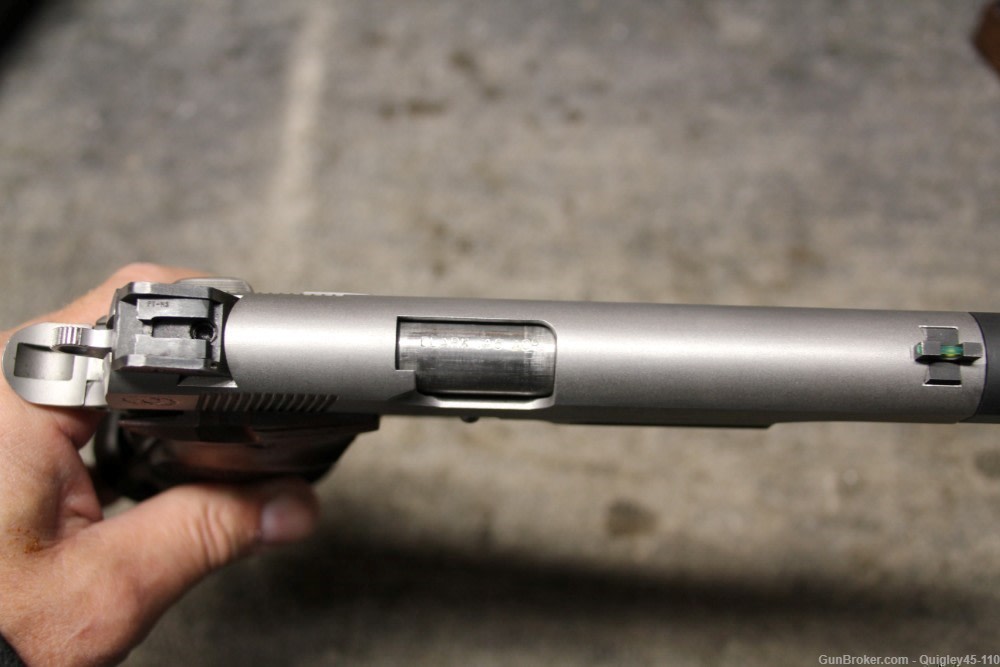 Caspian Clark Mojo 1911 45 ACP Comp Race Gun Stainless Custom -img-4
