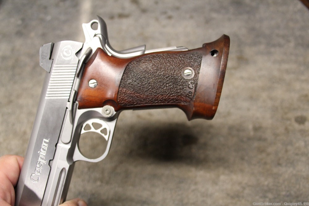 Caspian Clark Mojo 1911 45 ACP Comp Race Gun Stainless Custom -img-13