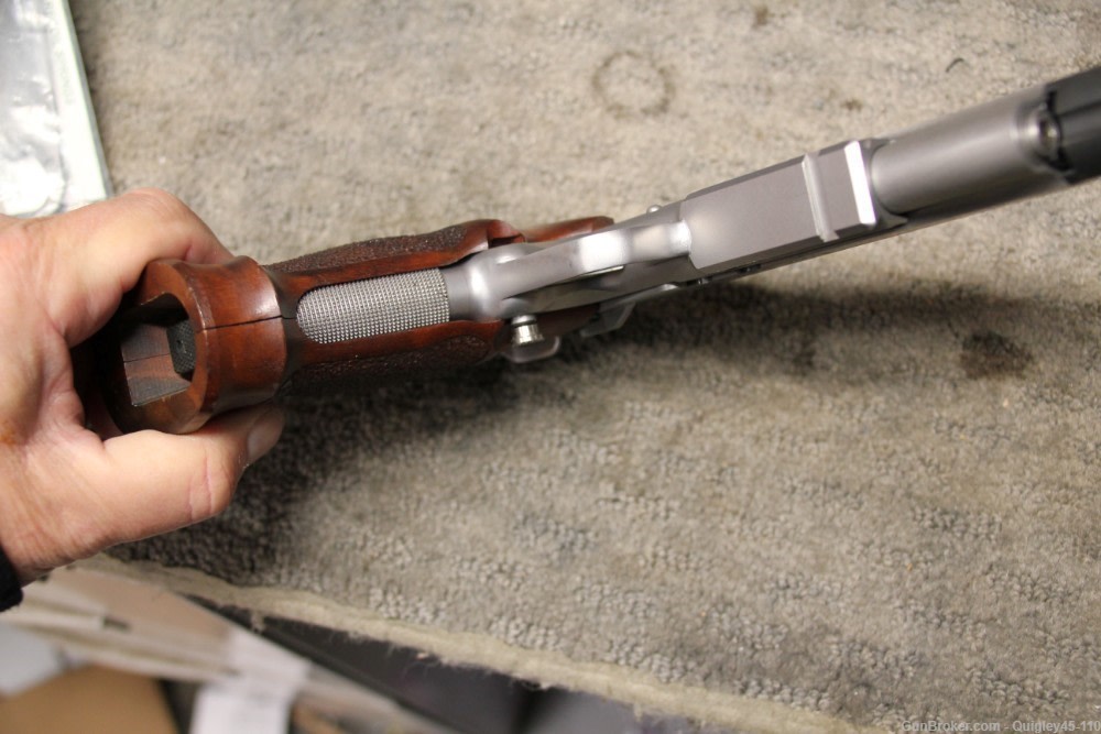 Caspian Clark Mojo 1911 45 ACP Comp Race Gun Stainless Custom -img-7