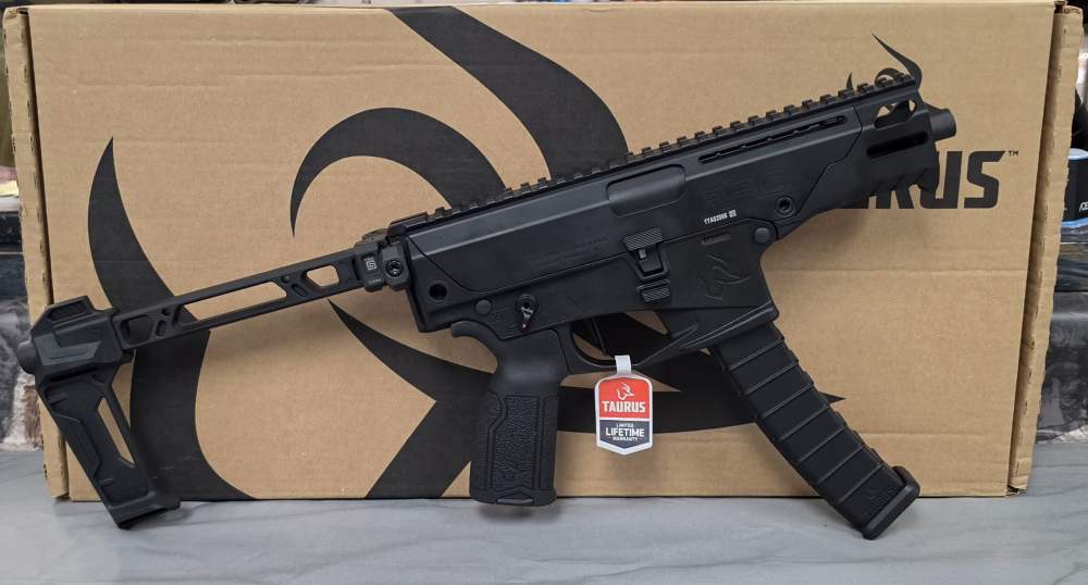 Taurus RPC 9MM 4.5" 32RD 1-RPC941-SIB Threaded Brace MLOK NOCCFEES-img-1