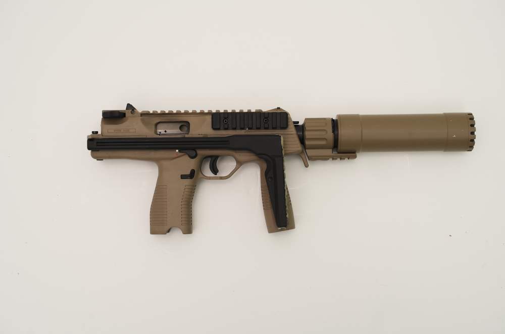 Extremely rare factory FDE B&T TP9 SBR + Suppressor-img-1