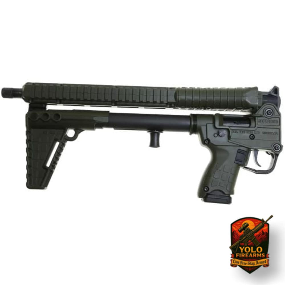 KELTEC SUB2K 9MM GLOCK 15RD 16" BLK/GRN-img-2
