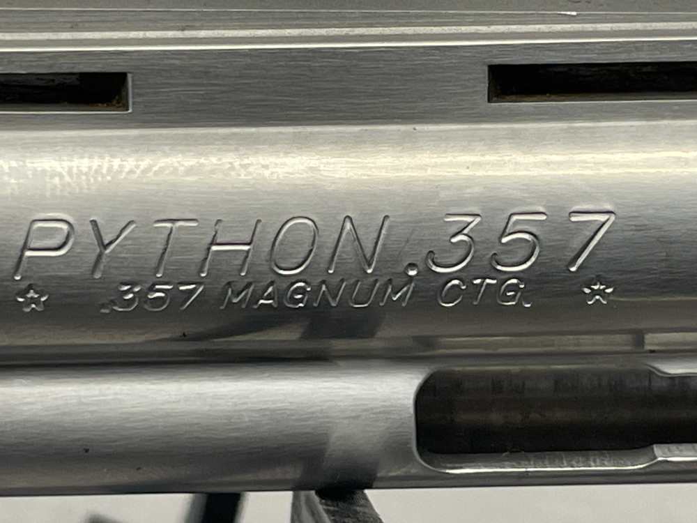 1993 Colt Python .357 MAG | 6" Ribbed Barrel | Nice with Box & Manual!-img-43