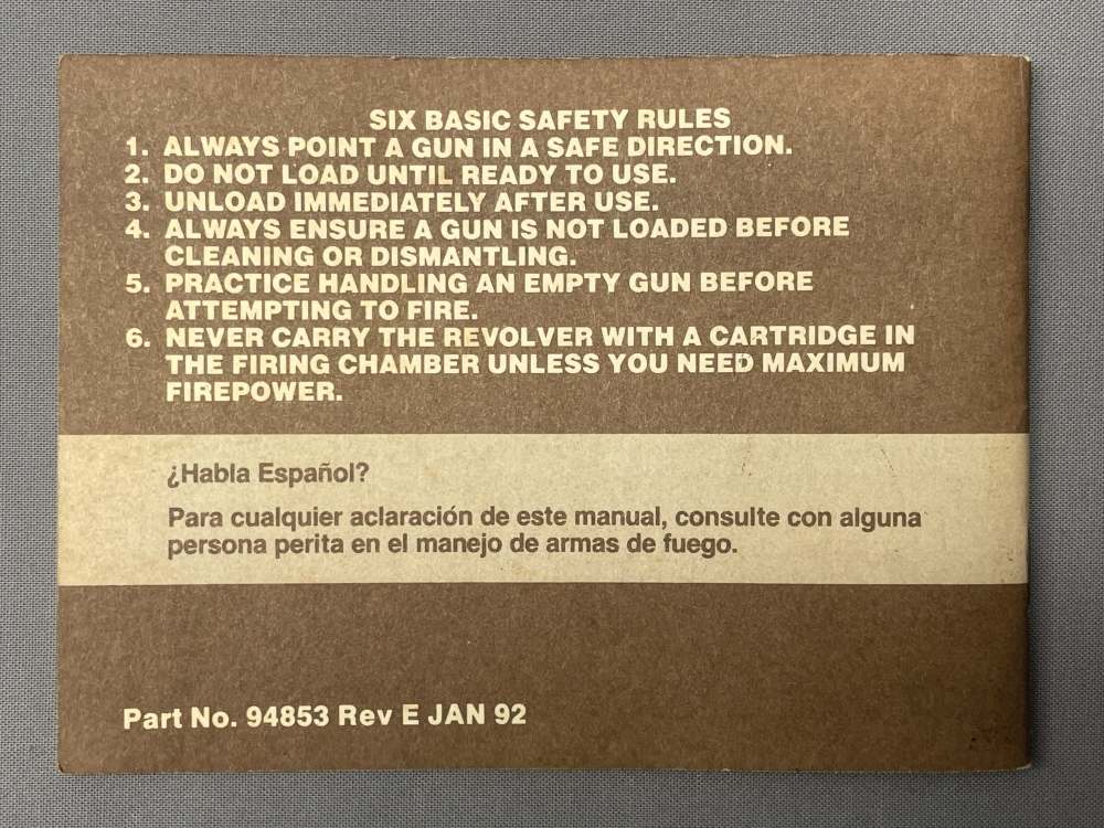 1993 Colt Python .357 MAG | 6" Ribbed Barrel | Nice with Box & Manual!-img-50