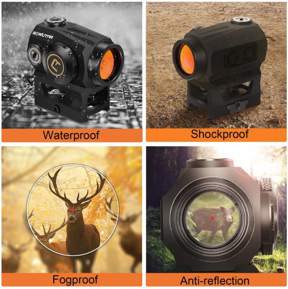 HHC-B22 Green Dot Sight | 3 MOA | Shake Awake Reflex Optic-img-6
