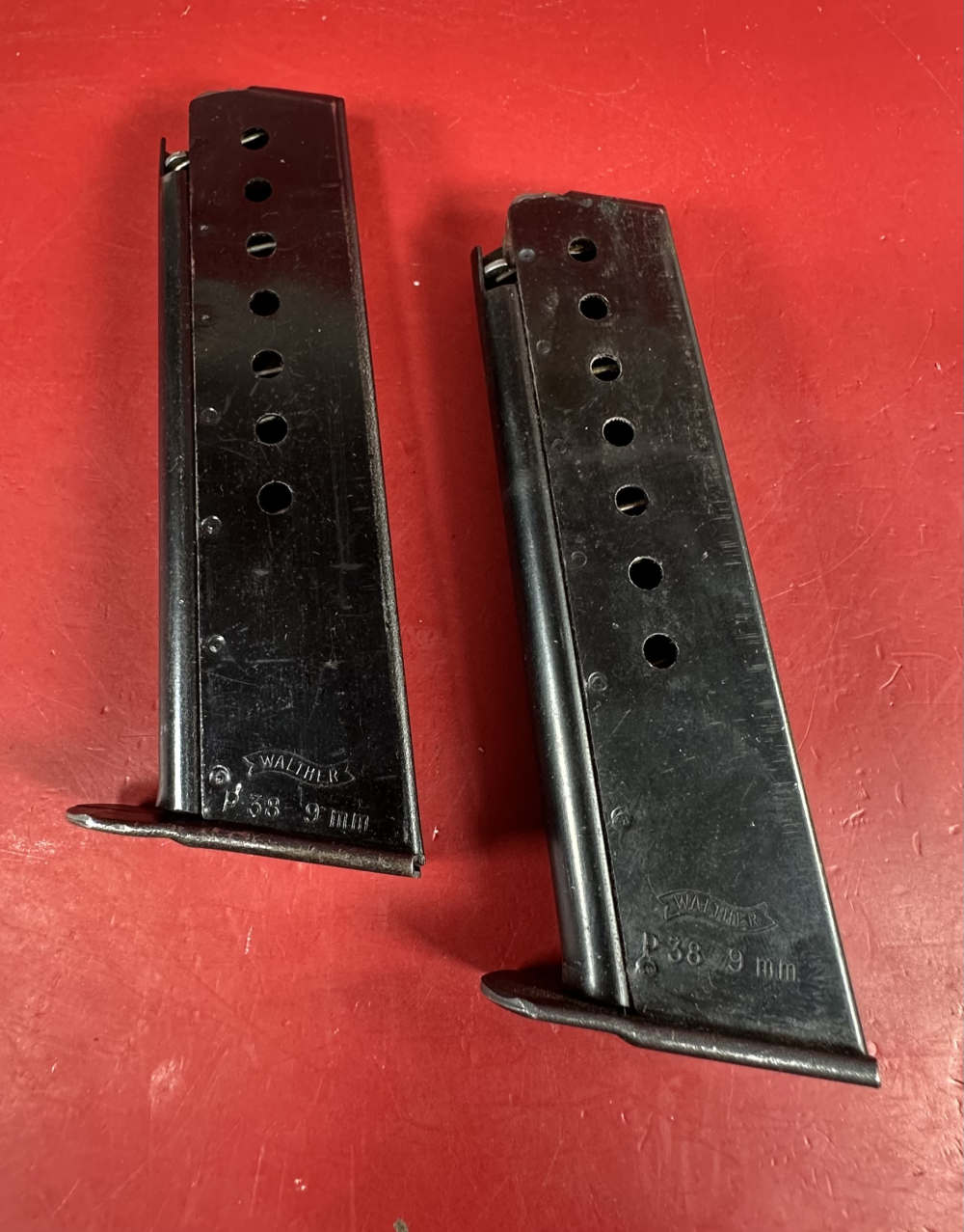 Walther P38 West German Military 9mm. 2 mags. Excellent condition-img-12
