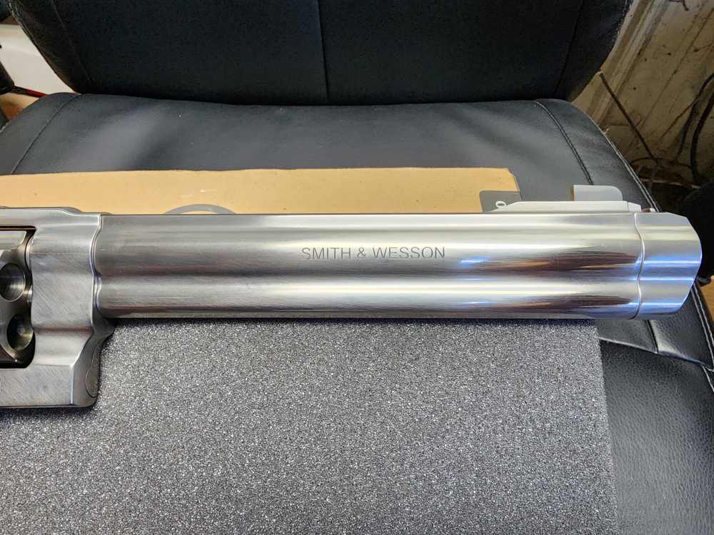 PICS! NEW SMITH & WESSON SW500 REVOLVER 500SW MAGNUM 8.38" STAINLESS MAG SS-img-7