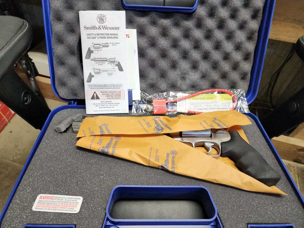 PICS! NEW SMITH & WESSON SW500 REVOLVER 500SW MAGNUM 8.38" STAINLESS MAG SS-img-3