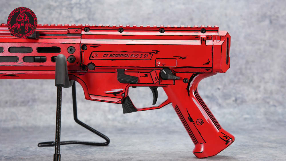 CZ Scorpion A1 Pistol With Suppressor -img-6