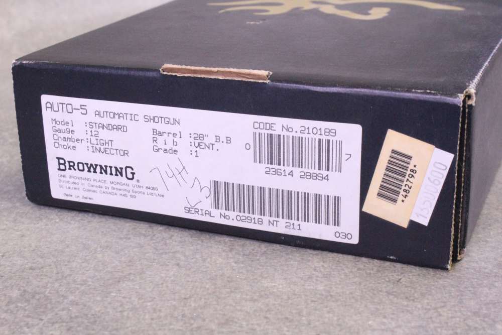 Browning Auto-5 Light Twelve - 12 GA - Japan-img-46