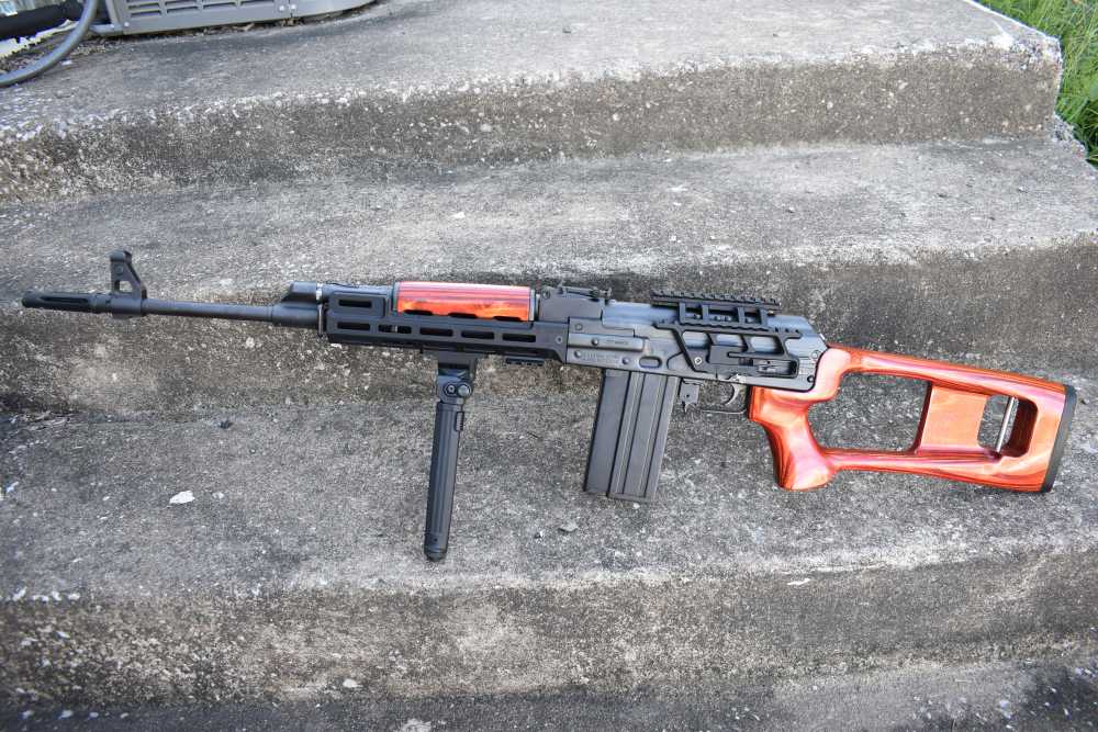 ZASTAVA M77 RIFLE .308 WINCHESTER, CUSTOM WOOD AND R.S. REGULATE HANDGUARD-img-1