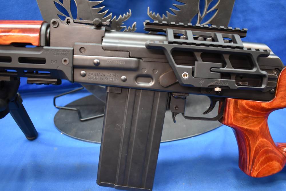 ZASTAVA M77 RIFLE .308 WINCHESTER, CUSTOM WOOD AND R.S. REGULATE HANDGUARD-img-3