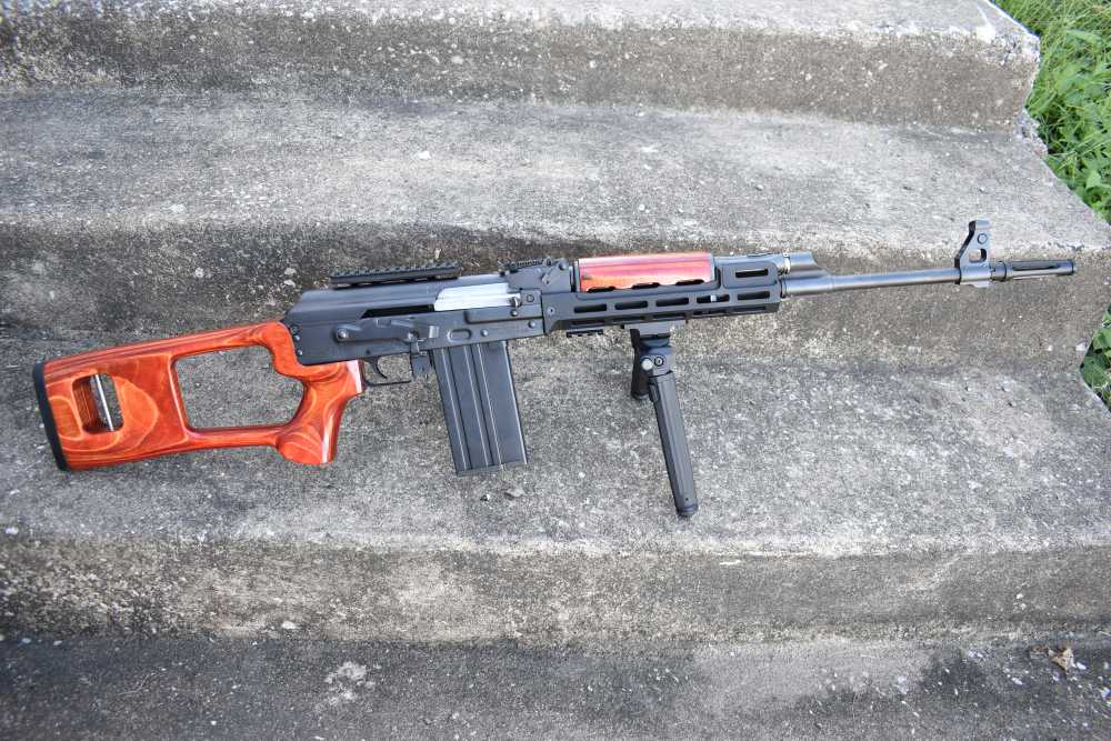 ZASTAVA M77 RIFLE .308 WINCHESTER, CUSTOM WOOD AND R.S. REGULATE HANDGUARD-img-0
