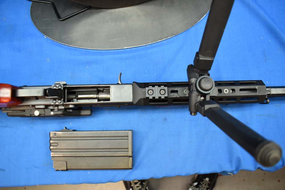 ZASTAVA M77 RIFLE .308 WINCHESTER, CUSTOM WOOD AND R.S. REGULATE HANDGUARD-img-14