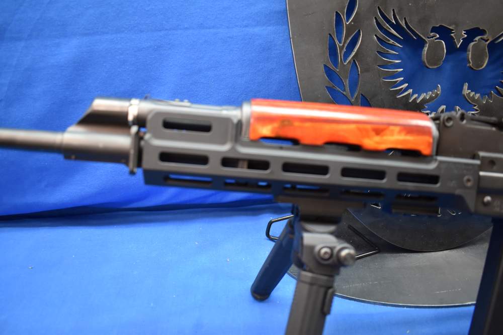 ZASTAVA M77 RIFLE .308 WINCHESTER, CUSTOM WOOD AND R.S. REGULATE HANDGUARD-img-4