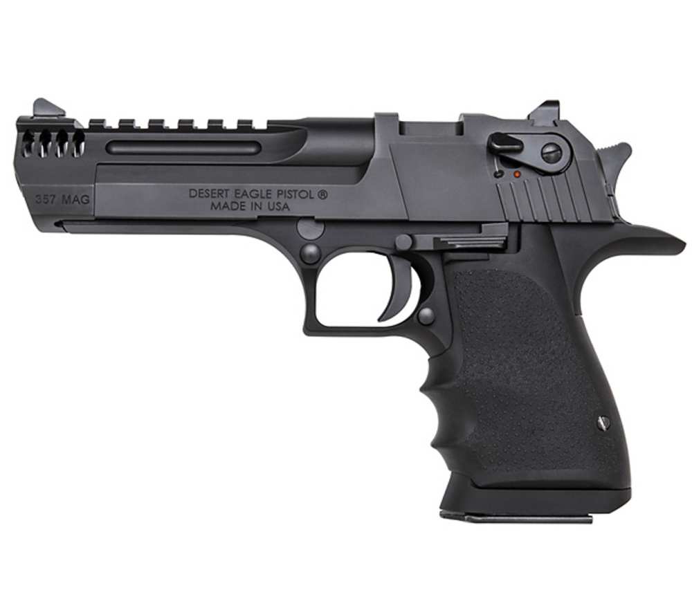 MAGNUM RESEARCH DESERT EAGLE L5 Pistol 357 Mag Pic Rail Combat Sights 5"-img-1