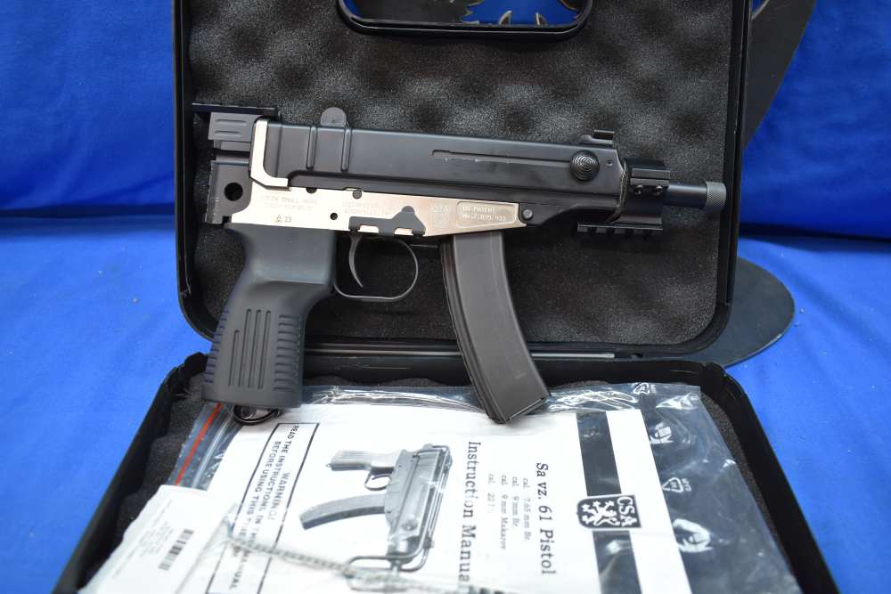 CZECH SMALL ARMS, CZECHPOINT USA VZ 61 SKORPION SEMI AUTO PISTOL 32 ACP-img-0
