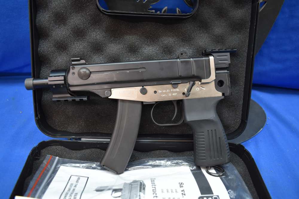 CZECH SMALL ARMS, CZECHPOINT USA VZ 61 SKORPION SEMI AUTO PISTOL 32 ACP-img-1