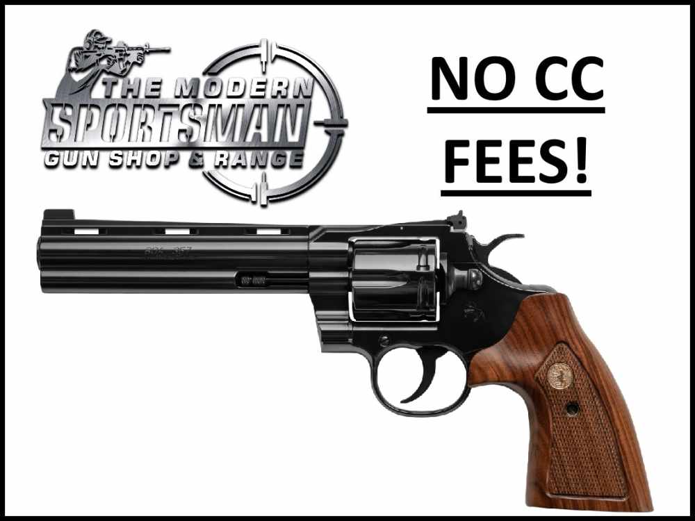 Colt CNC Firearms BOA .357 Magnum 6" Blued Limited Edition 357MAG -img-0