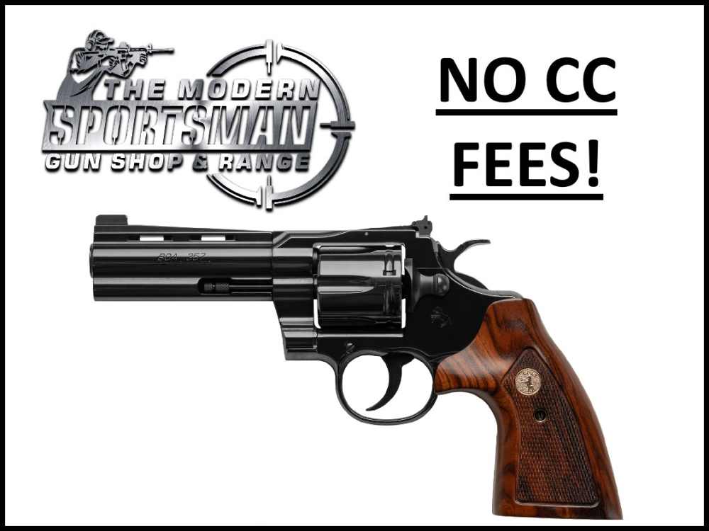 Colt CNC Firearms BOA .357 Magnum 4" Blued Limited Edition 357MAG-img-0