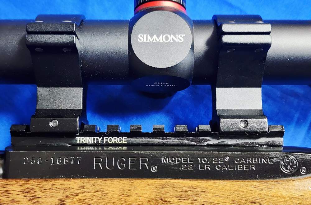 RUGER 10/22 CARBINE .22 LR 18" W/ SIMMONS SCOPE - EXCELLENT-img-7