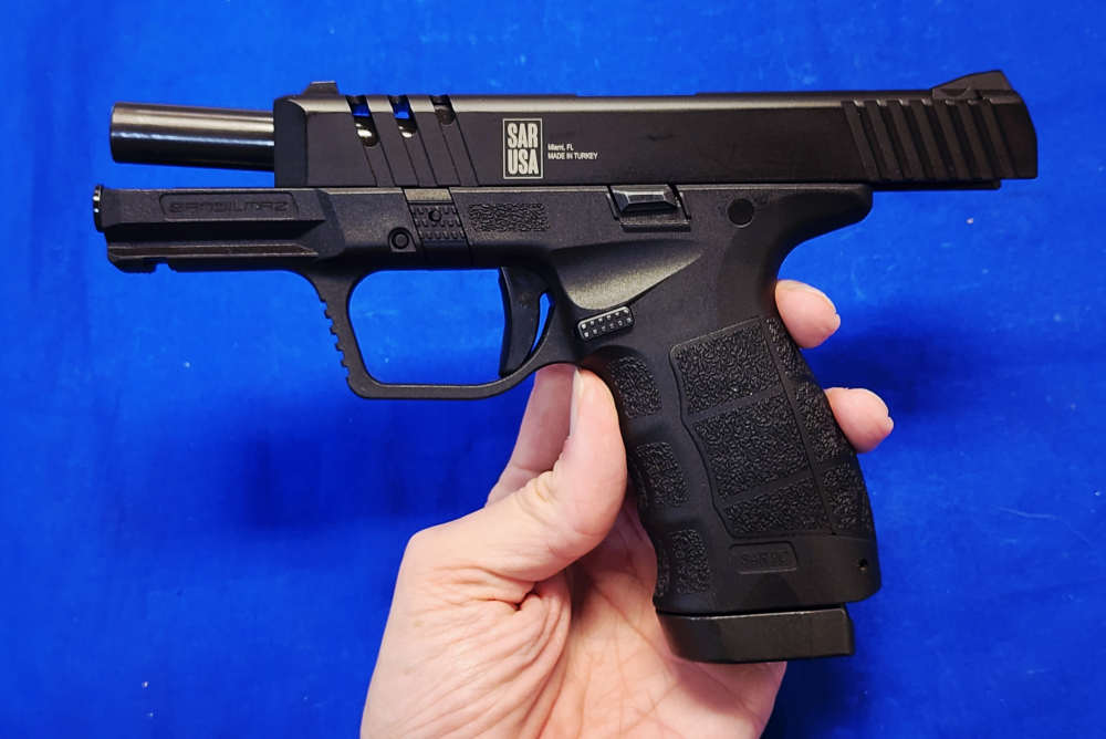 SAR SAR9CX 9MM OPTIC CUT COMPED IN BOX W/ HOLSTER-img-6