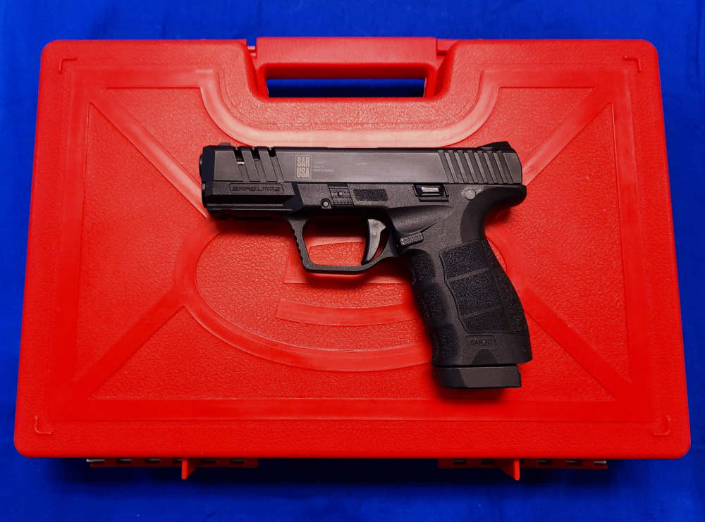 SAR SAR9CX 9MM OPTIC CUT COMPED IN BOX W/ HOLSTER-img-1