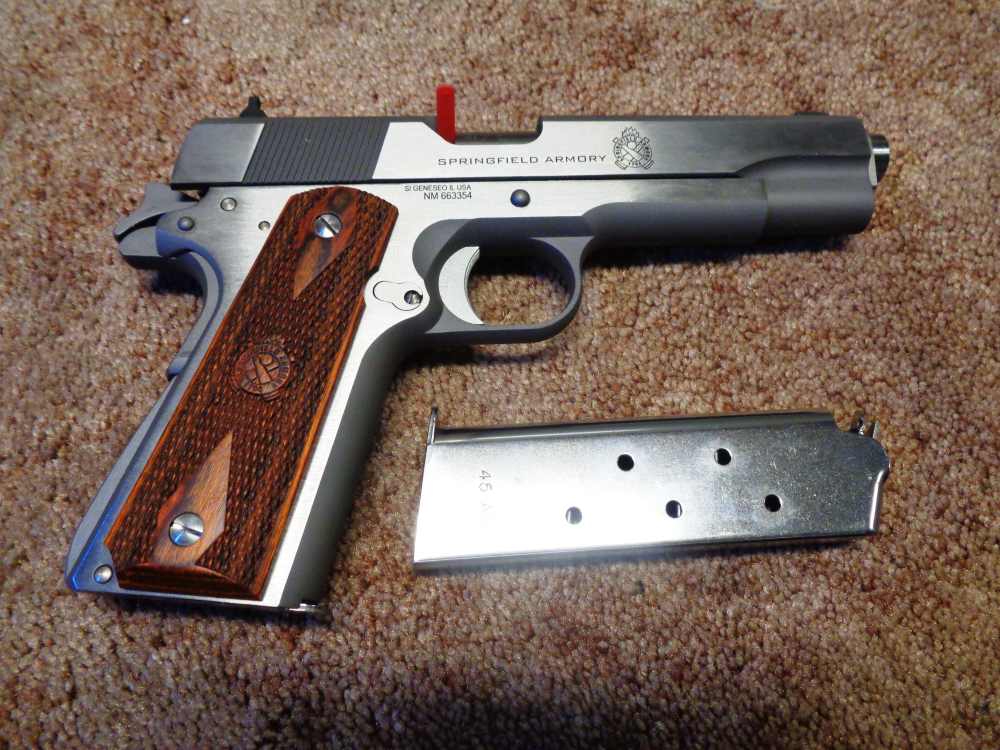Springfield Armory Mil-Spec 45 ACP Stainless Steel CA Compliant NIB-img-1