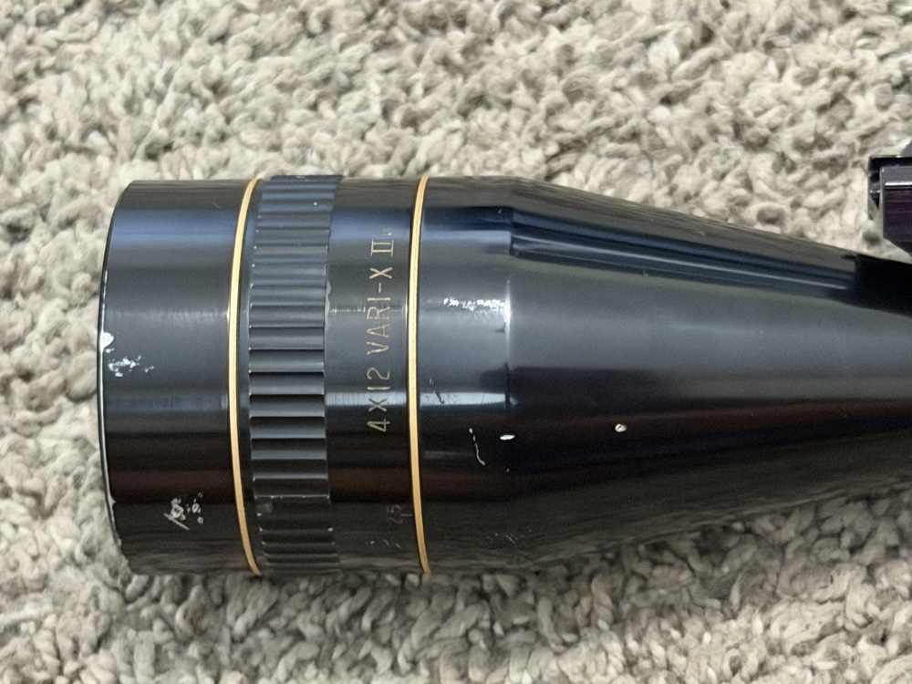 Leupold Vari-X IIc 4x12 riflescope gloss 1” duplex vintage AO-img-7