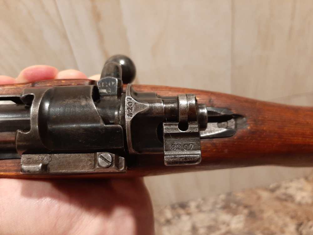Ww2 german k98 mauser 1941 army and navy stamped rare all matching numbers-img-23