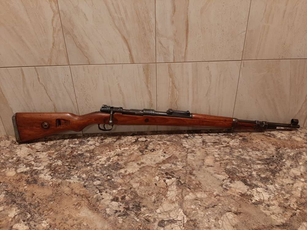 Ww2 german k98 mauser 1941 army and navy stamped rare all matching numbers-img-0
