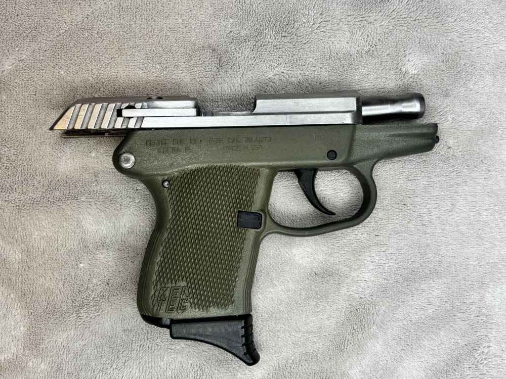 KelTec P32 2.68” barrel Rare Polished Steel Slide -img-3