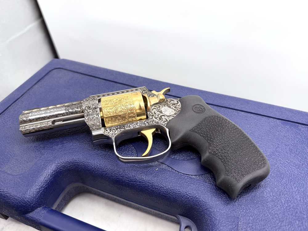 Colt King Cobra High Polished Stainless Steel & 24k Gold 3” barrel-img-2