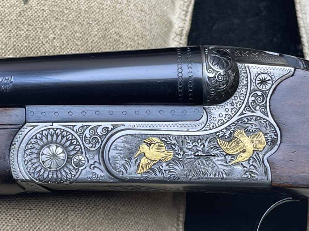 Merkel 280 EL 28 Gauge With Gold Enlays-img-8