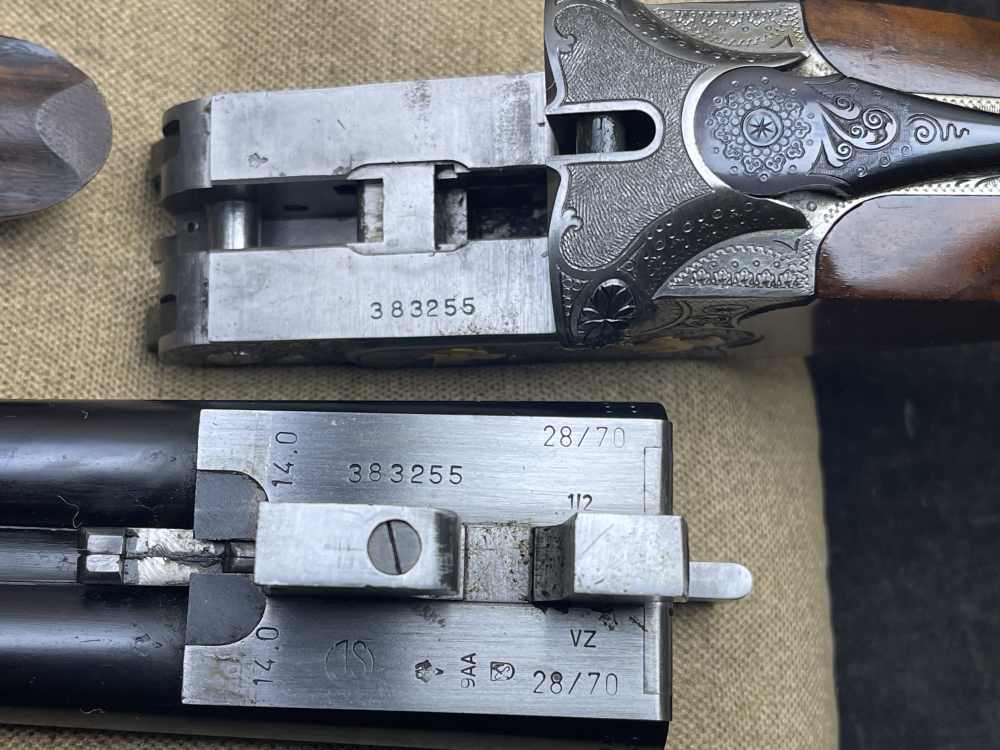 Merkel 280 EL 28 Gauge With Gold Enlays-img-38