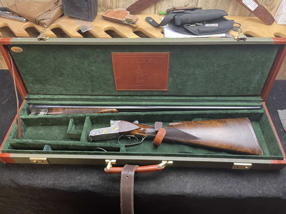 Merkel 280 EL 28 Gauge With Gold Enlays-img-0