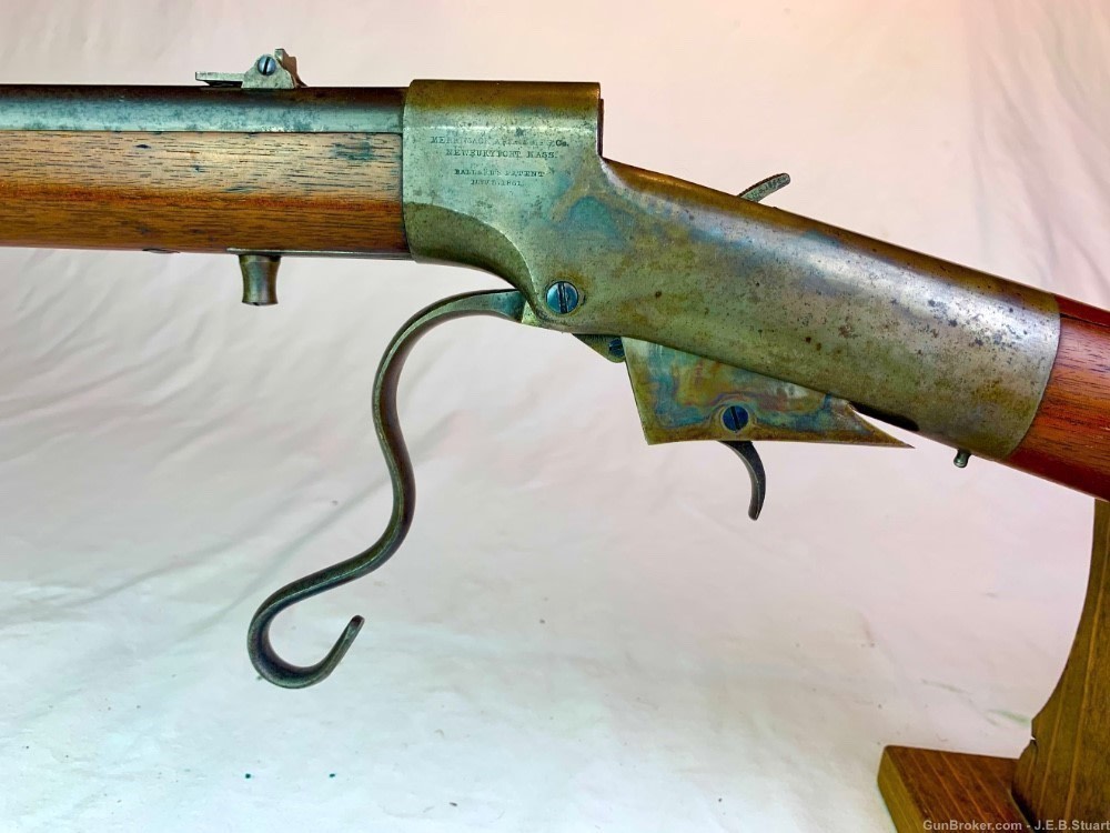 Rare Merrimack  Arms & Mfg. Co. Dual Ignition Ballard Carbine-img-38