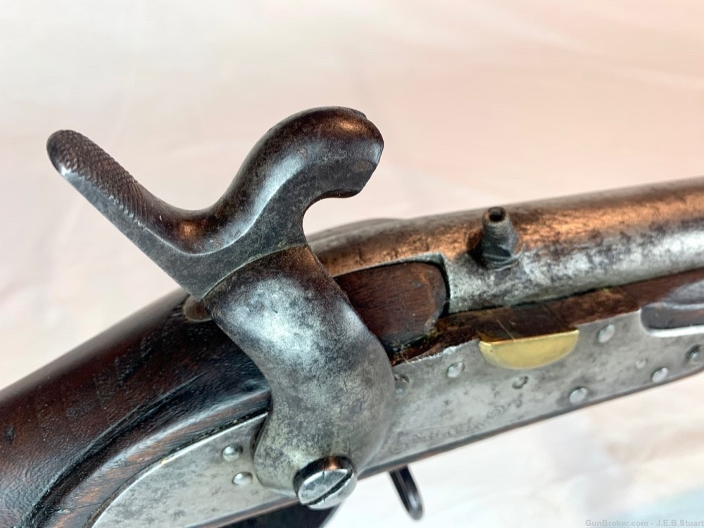 Massachusettes Contract Model 1812 Whitney Conversion Musket-img-9