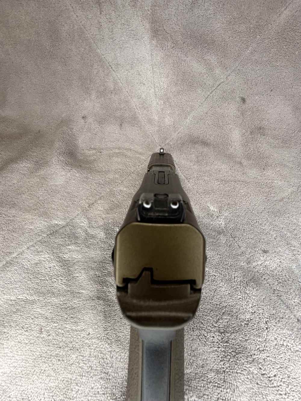 Smith & Wesson M&P380 Shield EZ  Burnt Bronze Cerakote finish -img-7