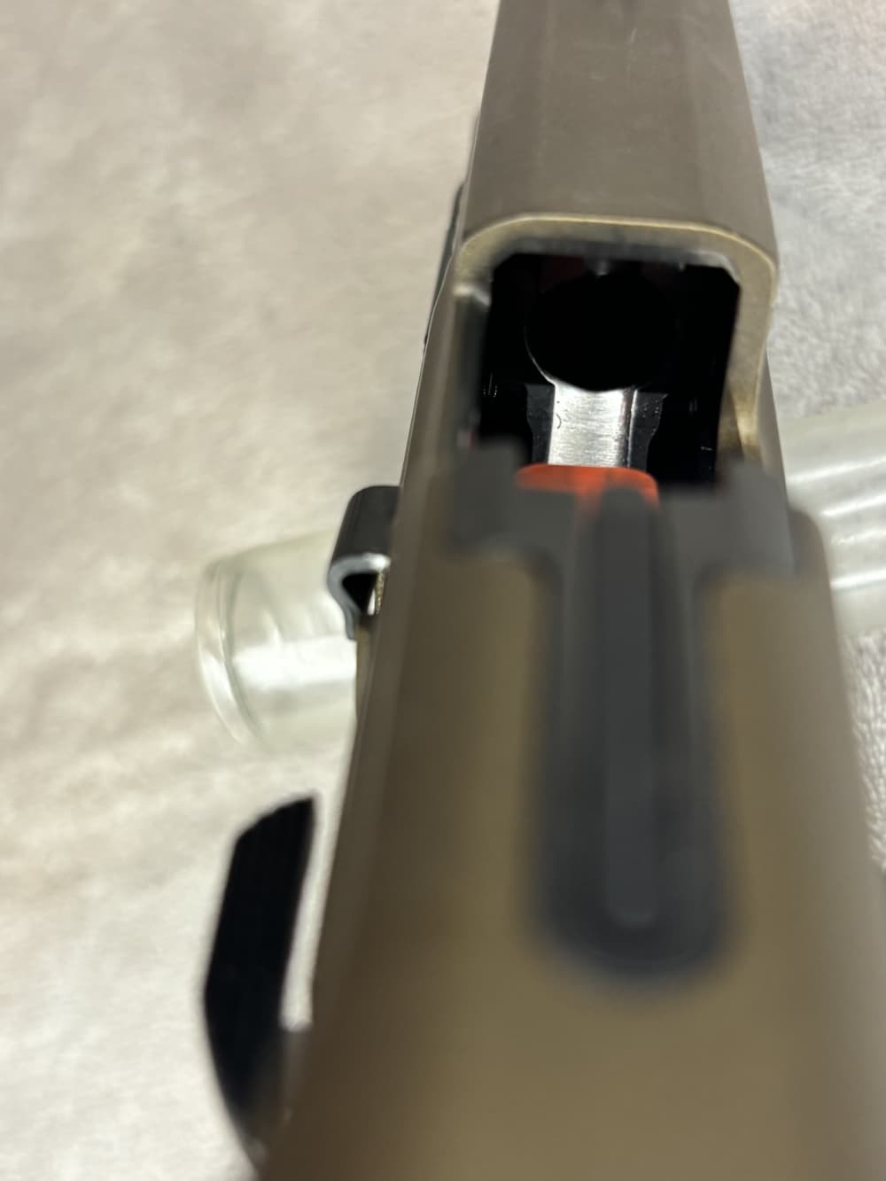 Smith & Wesson M&P380 Shield EZ  Burnt Bronze Cerakote finish -img-5