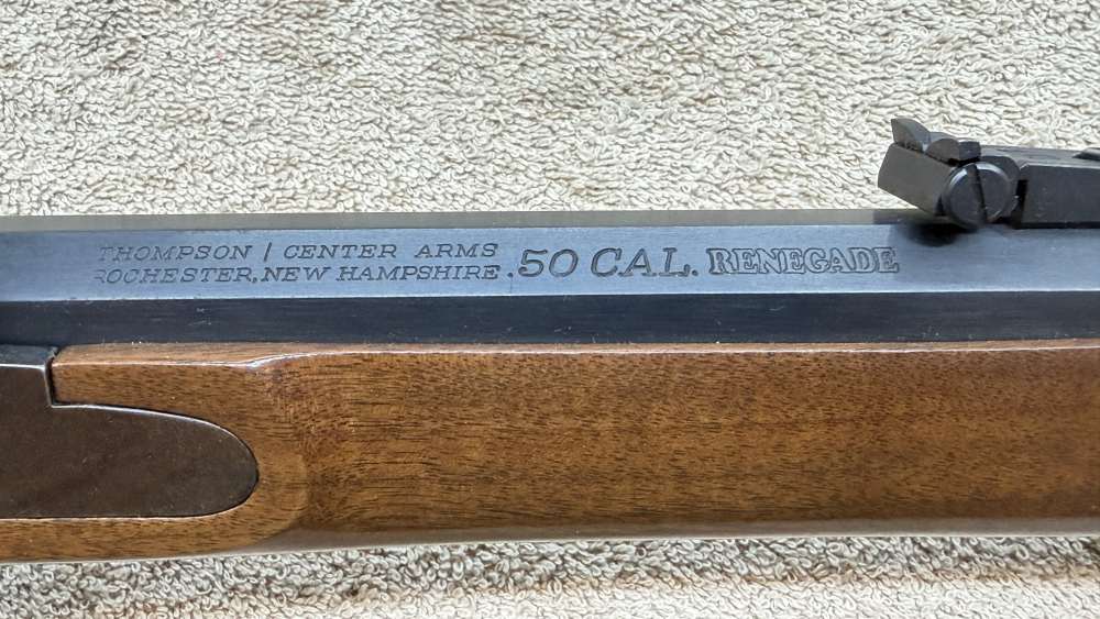 Thompson Center Renegade 50 Cal Classic Muzzle Loader VG Cond. -img-24