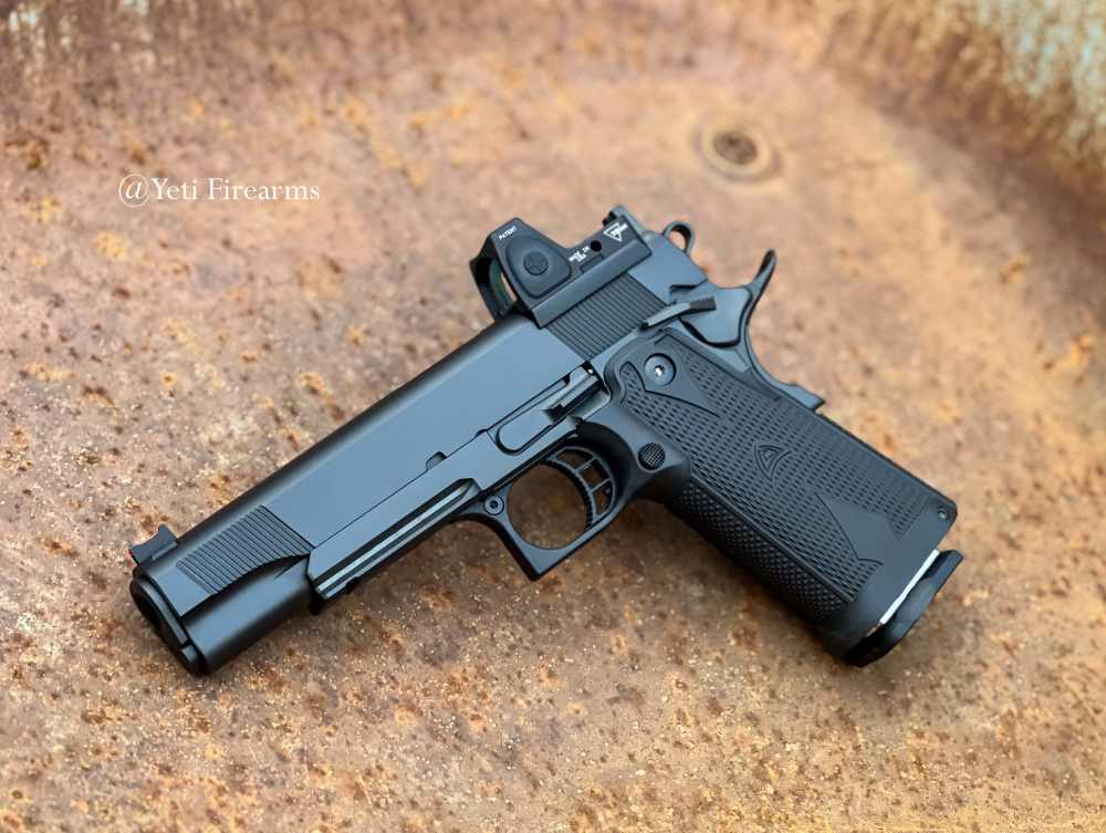 Alchemy Quantico HiCap Government 2011 9mm DLC Midnight Trijicon RMR RM06 -img-5