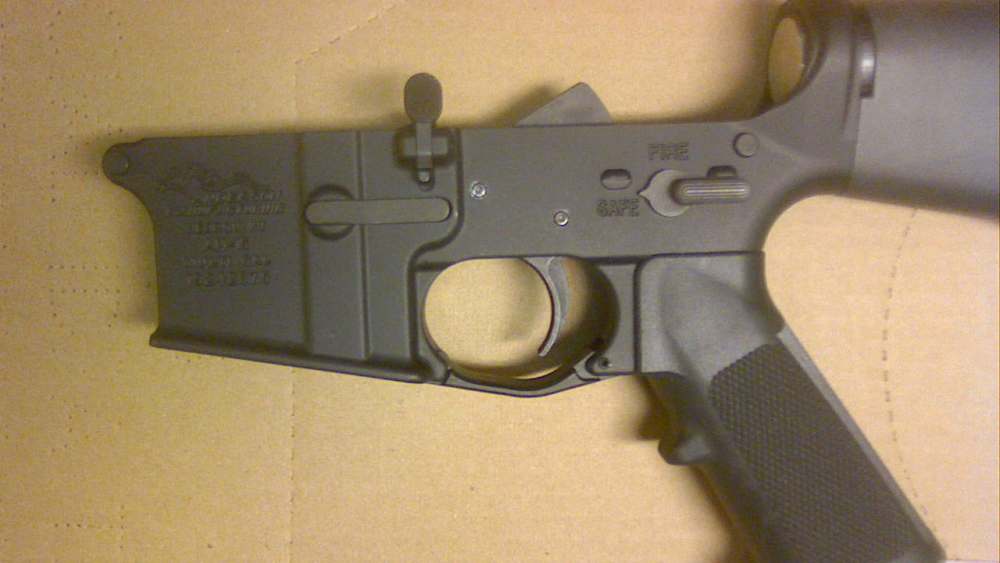 USED Anderson AM15/AR15 Rifle A2 Type Lower -img-2